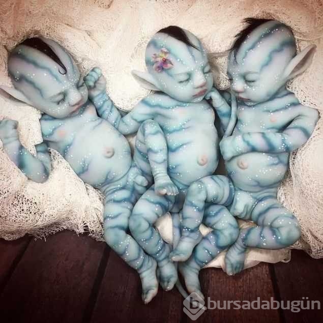 Avatar bebekler görenleri hayrete düşürüyor