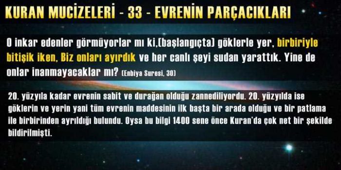 Kuran-ı Kerim mucizeleri