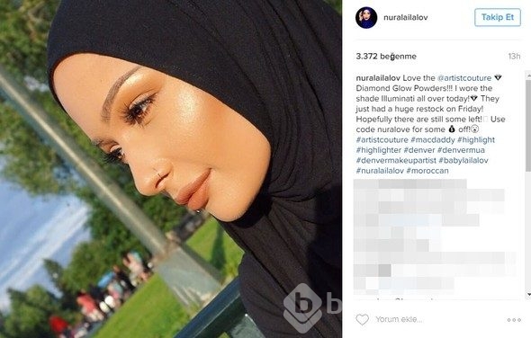 Nura Afia reklam yüzü oldu