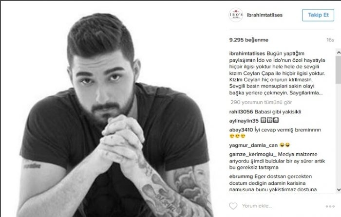 Ceylan Çapa'dan İbrahim Tatlıses'e tepki