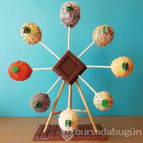 Tatlı yemeyi sanata dönüştürdüler
