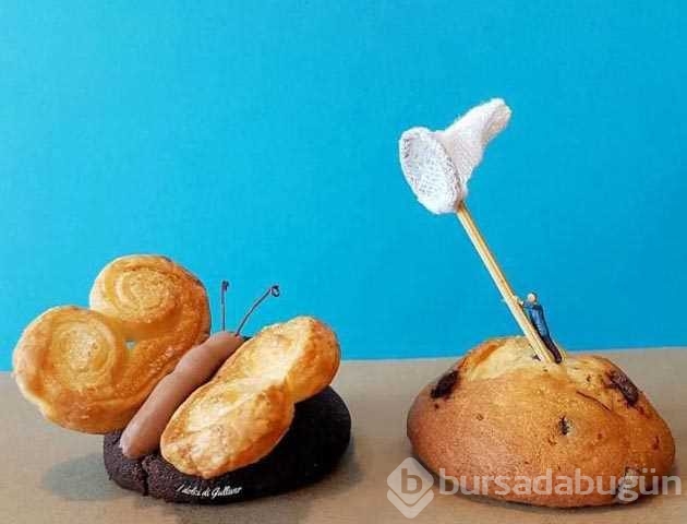 Tatlı yemeyi sanata dönüştürdüler