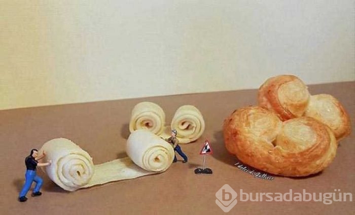 Tatlı yemeyi sanata dönüştürdüler