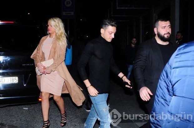 Mesut Özil İstanbul gecelerinde