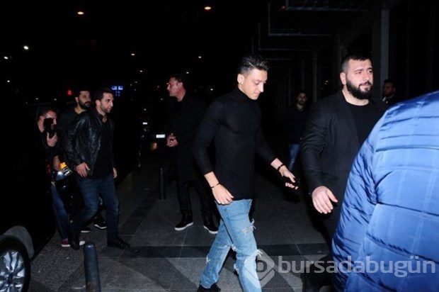 Mesut Özil İstanbul gecelerinde