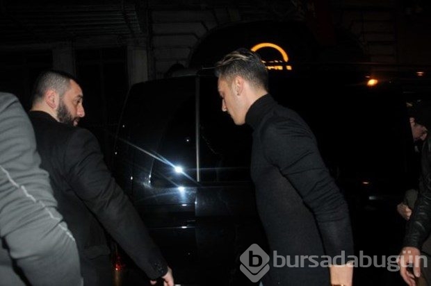 Mesut Özil İstanbul gecelerinde