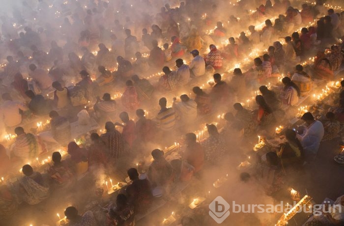"Rakher Upobash" dini festivali'nden büyüleyen görüntüler...