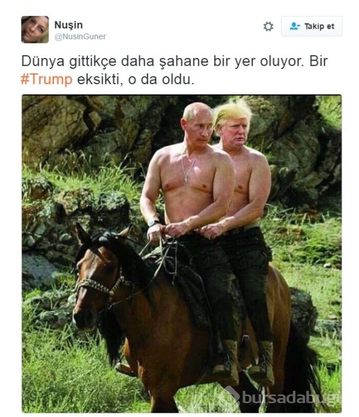 Sosyal medyada Donald Trump capsleri