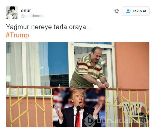 Sosyal medyada Donald Trump capsleri