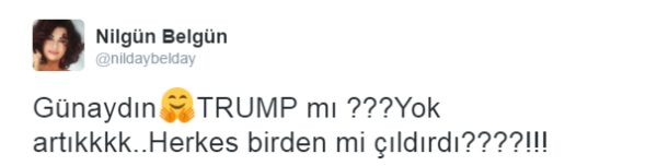 Ünlü isimlerden Donald Trump paylaşımları