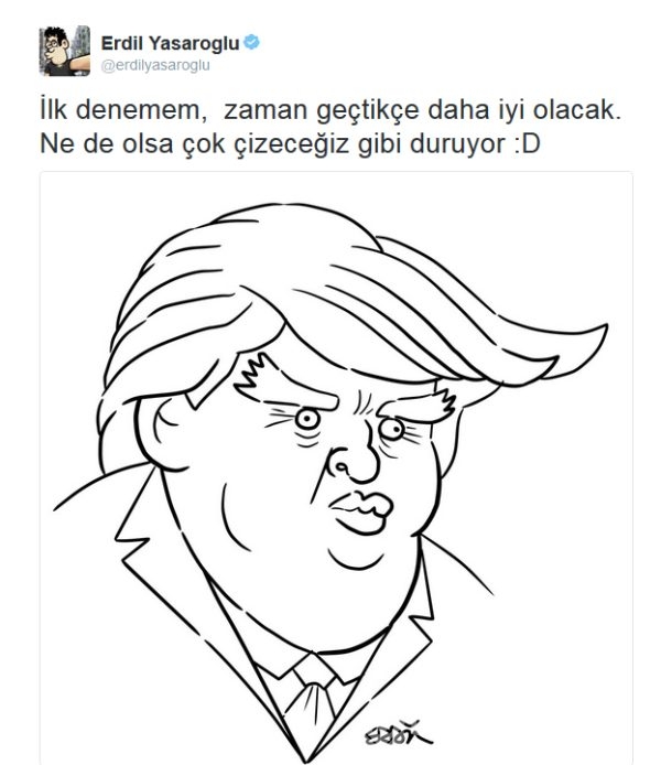 Ünlü isimlerden Donald Trump paylaşımları