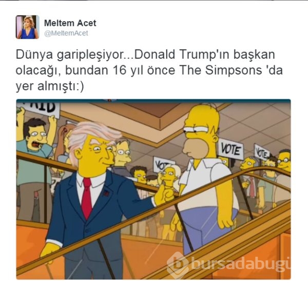 Ünlü isimlerden Donald Trump paylaşımları