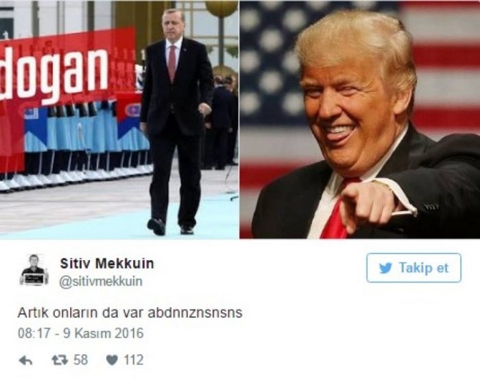 Donald Trump'ın Başkan seçilmesine mizah dolu tepkiler