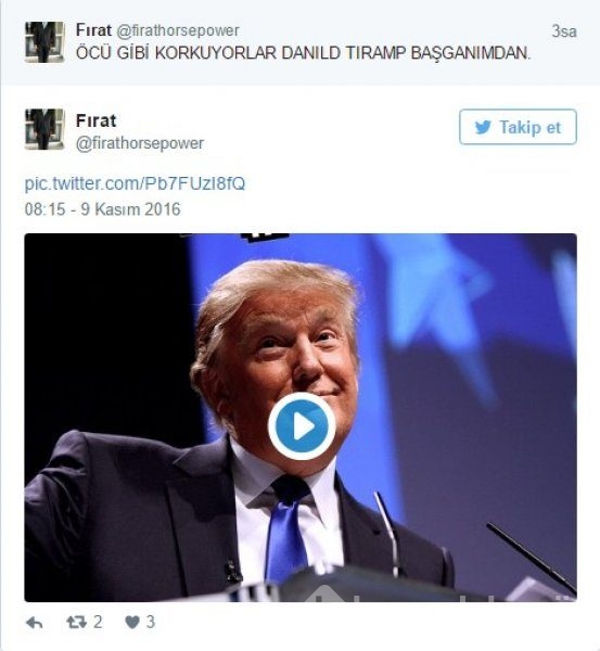 Donald Trump'ın Başkan seçilmesine mizah dolu tepkiler