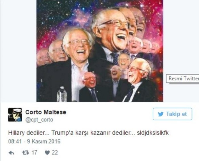 Donald Trump'ın Başkan seçilmesine mizah dolu tepkiler