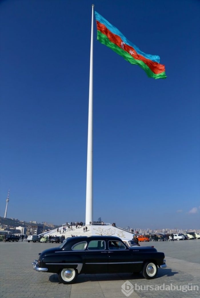Azerbaycan'da Bayrak Günü kutlamalar