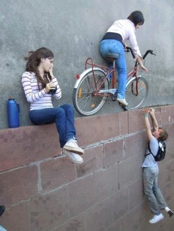 Photoshop değil bakış açısına göre değişen fotoğraflar