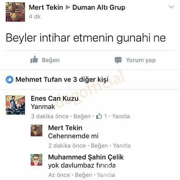 Bu mesajlar güldürüyor!