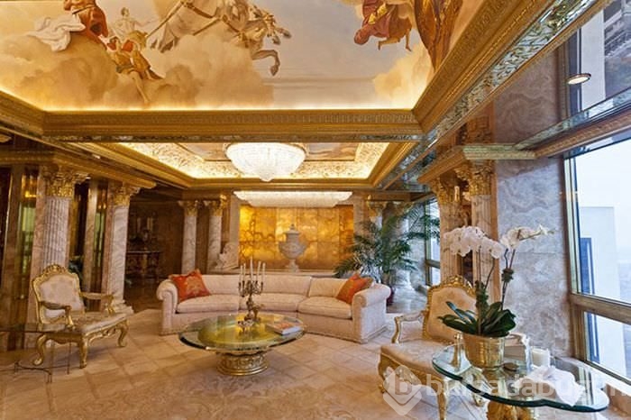 İşte Trump'ın altın kaplama o evi
