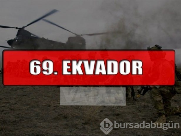Dünyanın en güçlü silahlı kuvvetleri...Türk ordusu kaçıncı sırada?