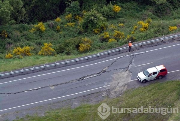 Depremin korkutan fotoğrafları