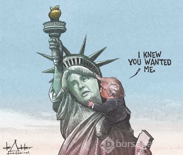 Seçim sonrası Trump karikatürleri