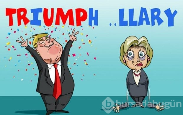 Seçim sonrası Trump karikatürleri