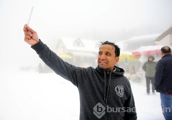 Kar Bursa'da yüzünü gösterdi!