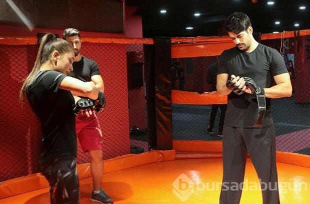 Kara Sevda'da kick boks sahnesi