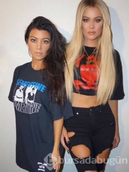 Kardashian'lar dan popo şov