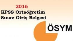 KPSS Ortaöğretim sınavına dört gün kaldı!