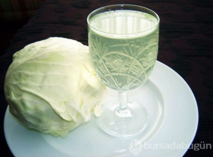 Bağırsaklar için lahana çayı
