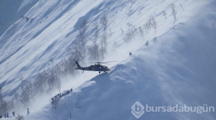 Terör operasyonları çetin kış şartlarında sürüyor	