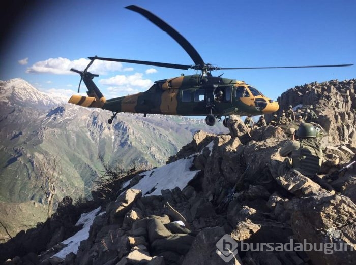 Terör operasyonları çetin kış şartlarında sürüyor	