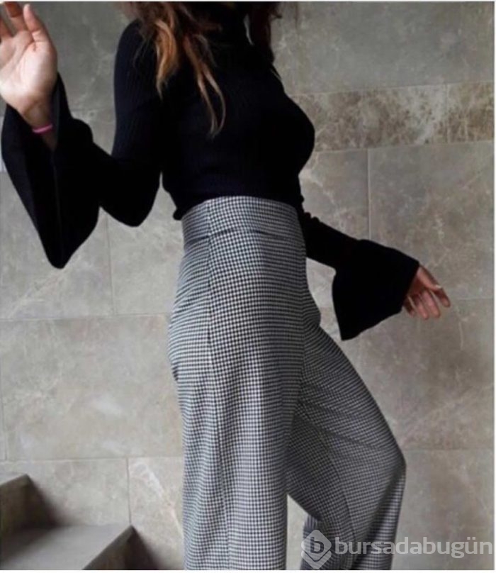 Volanlı kollar çok moda ancak...