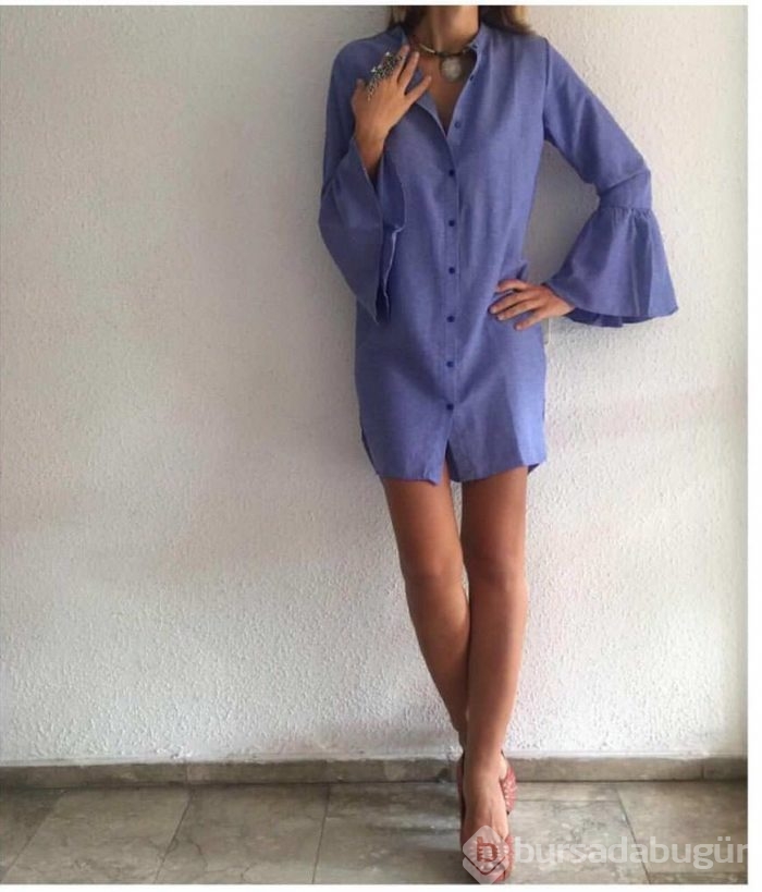 Volanlı kollar çok moda ancak...