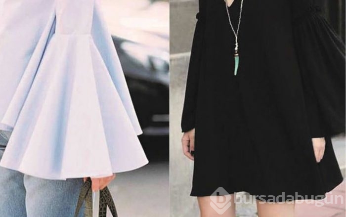 Volanlı kollar çok moda ancak...
