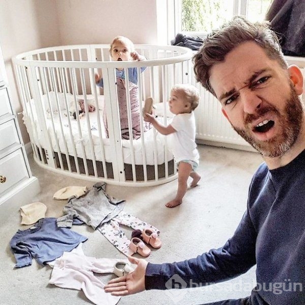 Baba ve kızları: İnstagram'ı böyle salladı