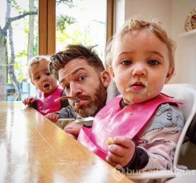 Baba ve kızları: İnstagram'ı böyle salladı