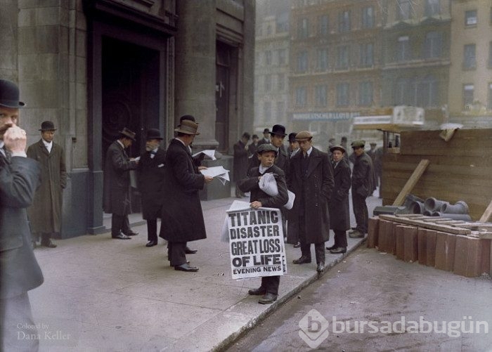 Ünlü fotoğraflar renklendi