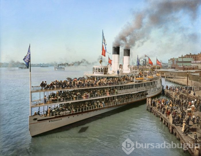 Ünlü fotoğraflar renklendi