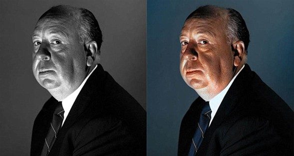 Ünlü fotoğraflar renklendi