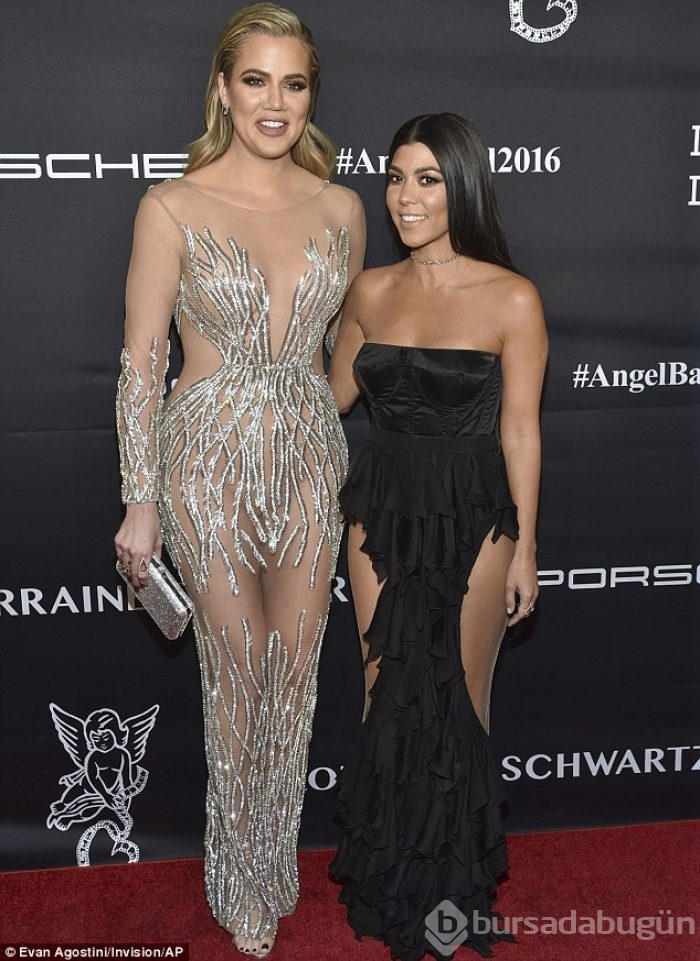 Kim Kardashian hastanede kardeşleri baloda!