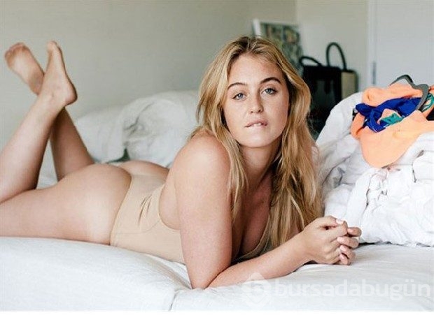 Iskra Lawrence, metroda soyundu