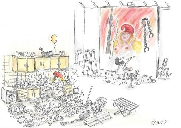 Karikatür Oscarları sahipleriyle buluştu 