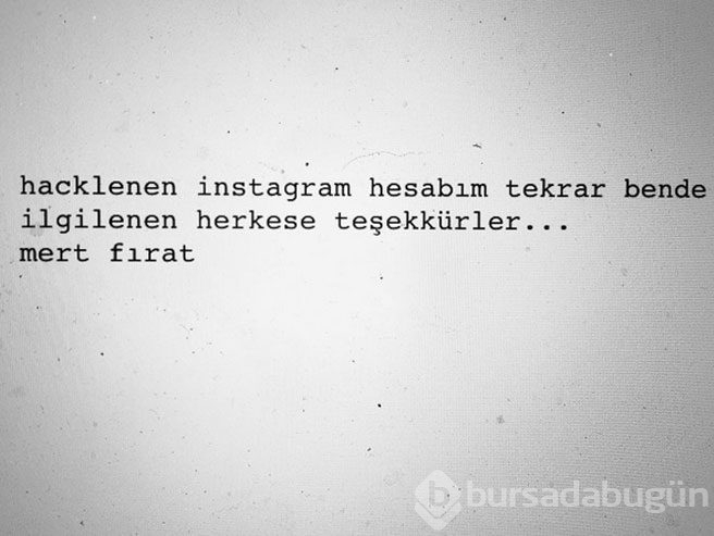 Mert Fırat'tan sonra Emre Kınay da hack'lendi