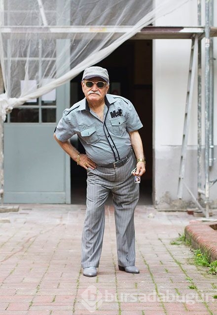 Gençlere taş çıkartan moda tutkunu