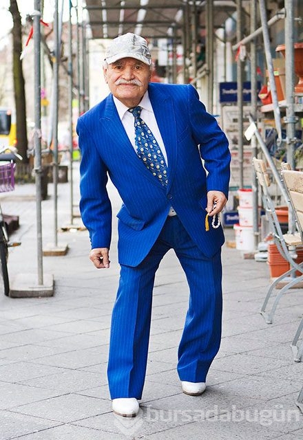 Gençlere taş çıkartan moda tutkunu
