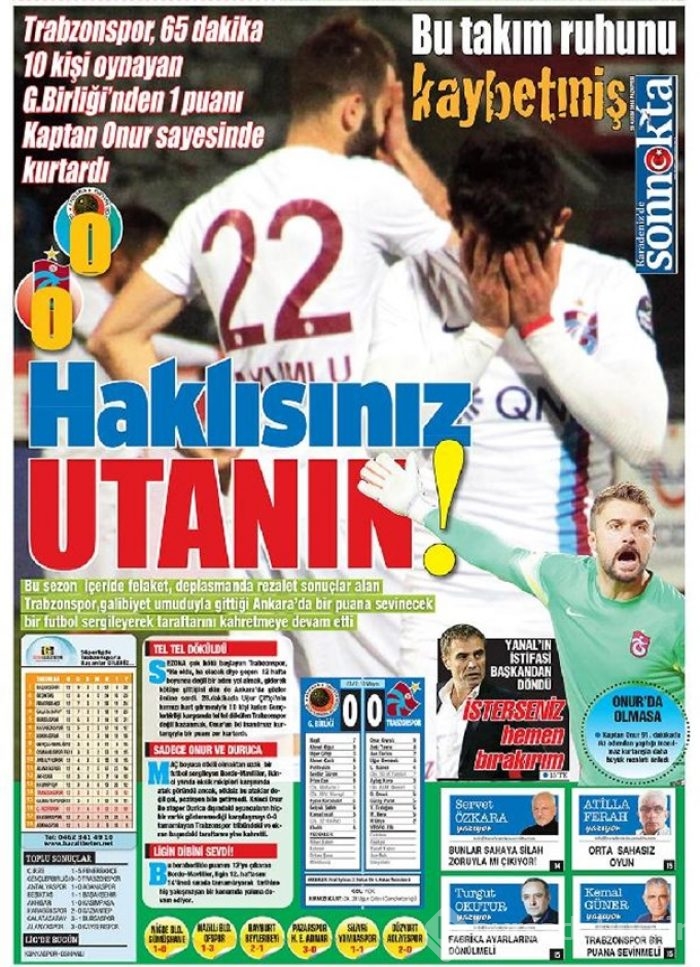 Tarihin en kötü Trabzonspor'u