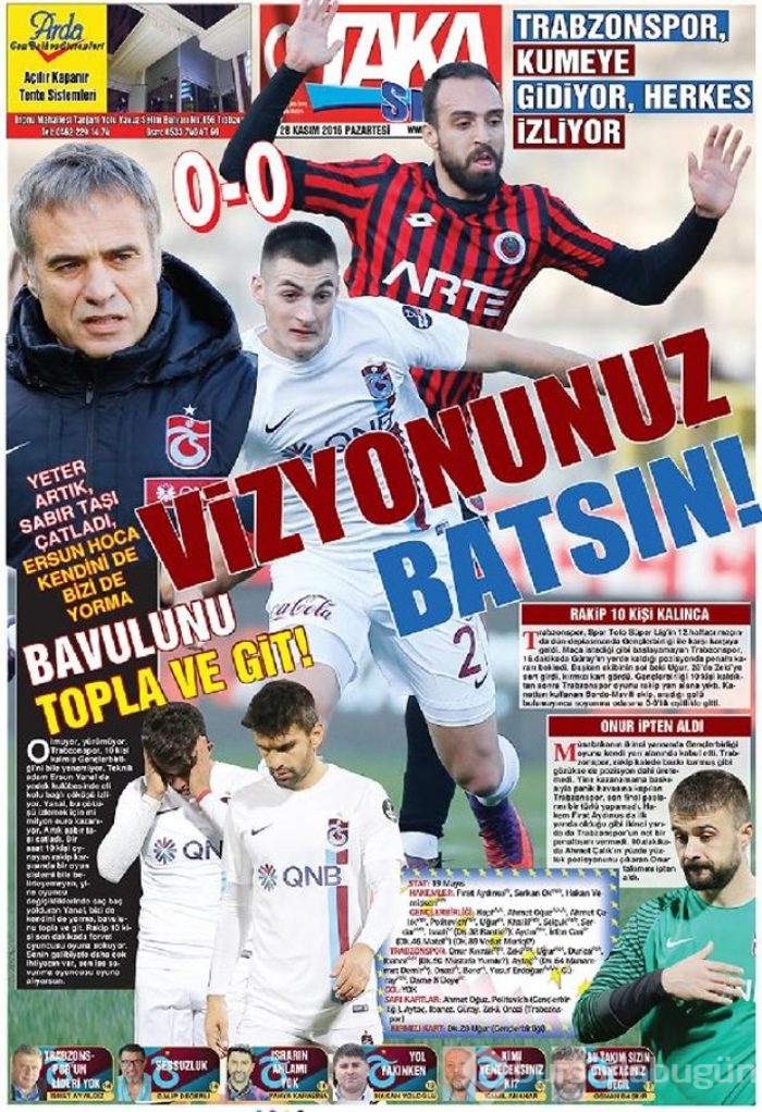 Tarihin en kötü Trabzonspor'u